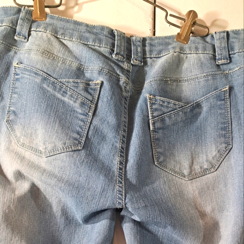 Blue Asphalt distressed denim jeans